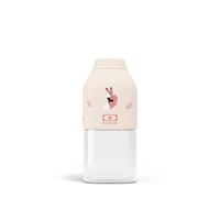 monbento - Bouteille Eau Réutilisable MB Positive S Raccoon 330ml - Gourde Enfant Raton Laveur - Idéale pour École, Sport, Pique-Nique - Sans Bpa - Zéro Déchet - Vert