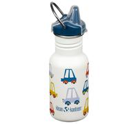 Bouteille enfant Klean Kanteen Classic Sippy 355 ml Couleur: blanc / bleu