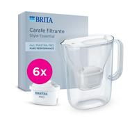 BRITA Carafe filtrante Style Essential – 6 filtres MAXTRA PRO Pure Performance