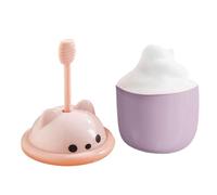 Bouteille étincelante - Mousse nettoyante pour le visage | Mousse nettoyante en forme d'ours, machine à bulles de lavage pour le corps, mousseur à bulles pour nettoyage du visage facile à utiliser,