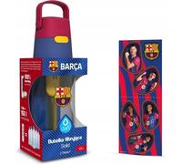 bouteille filtrante 0,5l motif FC Barcelone - sans BPA, filtre à charbon actif, personnalisable