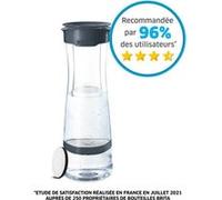 Bouteille filtrante BRITA Fill & Serve Capacité 1 3L 1 filtre MicroDisc inclus Gris Gris