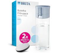 Bouteille filtrante BRITA Vital - Bleu clair - Filtre le chlore - Les impuretés organiques