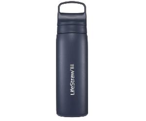 Bouteille Filtrante en Acier Inoxydable LifeStraw; 18oz; Mer Égée LGV418ASWW
