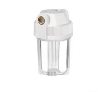 Bouteille filtrante en PET de 12,7 cm pour systèmes de purification d'eau potable domestique, design transparent pour un contrôle facile (1,27 cm)