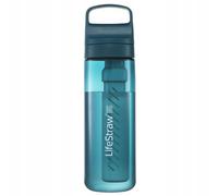 LifeStraw Go Series Utilisation quotidienne 650 ml Plastique Bleu, Transparent