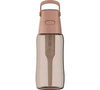 bouteille filtrante Moka Mousse 0,5L - Tritan, sans BPA, avec filtre coco interchangeable