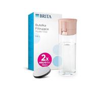 Bouteille filtrante - Vital - Abricot - 2 filtres MicroDisc - 600 ml
