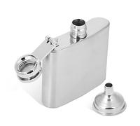 Bouteille Flasque, Flasque Alcool 60ml,Flasques de Whisky,Flasques Alcool avec Entonnoir,Bouteille d'alcool de Poche Flasquess de Whisky avec Entonnoir en Acier Inoxydable pour Hommes Voyage,Pêche