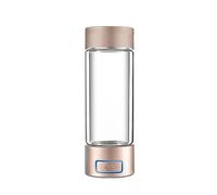 Bouteille Génératrice D’Eau Hydrogéné 3-en-1 Portable 400ML Mode Double Ioniseur 2000-6000PPB Haute Concentration Améliore La Qualité De L’Eau Alcaline Pour Maison Bureau Voyage Usage Quotidien