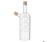 5five Bouteille en verre ovale pour huile et vinaigre – 0,5 L