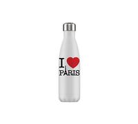 Bouteille I love Paris isotherme en inox