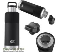 BOUTEILLE ISOLANTE ESBIT SCULPTEUR STAND. BOUCHE + MANCHETTE 1L OUTDOOR GOURDE