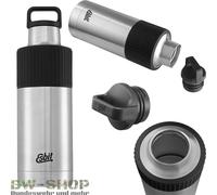 BOUTEILLE ISOLANTE ESBIT SCULPTEUR STAND. BOUCHE + MANCHETTE 1L OUTDOOR GOURDE