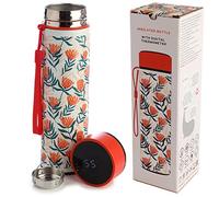 Bouteille Isolée (Gourde) en Acier Inoxydable avec Thermomètre Digital pour Boissons Chaudes ou Froides Pick of The Bunch - Fleurs Protéas