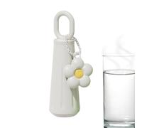 Bouteille isolée - Tasse en acier inoxydable à l'épreuve des fuites | Accessoires de voyage en tasse de boisson à la main à la main, avec pendentif pour adultes de randonnée camping, éco