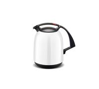 Bouteille isotherme 1L - ROTPUNKT 810 FAY- Verre Cafetière Sans BPA - Pour Thé et Café - Blanc
