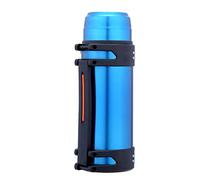 Bouteille Isotherme, 2L/2.5L/3L/4L/5L Gourde Isotherme en Acier Inoxydable Garder l?Eau Chaude et Froide, Avec Poignée Pour voyage, pour le café chaud et le thé en plein air, Bleu (blue,2500ml)
