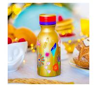 Bouteille isotherme 40 cl jardin fleuri gold