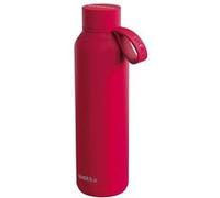 Bouteille Isotherme 630ml Collection Solid avec Sangle Quokka Rouge Rouge G