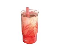 Bouteille Isotherme 720ml Modèle Mist avec Paille Intégrée Rose