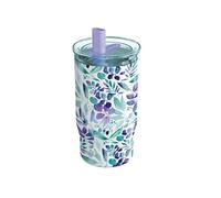 Bouteille Isotherme 720ml Modèle Mist avec Paille Intégrée Violet