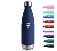 Bouteille Isotherme 750ml, Gourde Isotherme Étanche, Gourde Inox Réutilisable, Bouteille d'eau sans BPA, Double Paroi, Gourde Métal Durable pour École, Sport, Bureau, Gym, Yoga, Camping, Randonnée