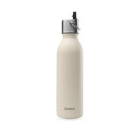 Bouteille isotherme avec bouchon Qwetch Active Beige 600 ml