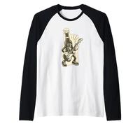 Bouteille isotherme avec costume de guitare électrique à bascule Manche Raglan
