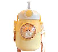 Bouteille isotherme avec sangle | Belle bouteille d'eau isolée sous vide avec sangle | , garde au chaud et au froid, bouteille d'eau de cantine sportive idéale pour la randonnée et le cyclisme