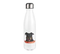 Bouteille Isotherme blanche au motif I love beauceron