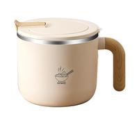 Bouteille isotherme - Bocal portable de conservation de la chaleur, récipient de transport | Système de technologie sous vide à double paroi, construction en métal durable de qualité, accessoire de