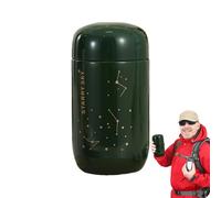 Bouteille Isotherme - Bouilloire Étoilée Miniature en Forme d'Œuf - Isolation Double Paroi Sous Vide Portable pour - École Maternelle Voyage et Activités Extérieures