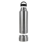 Bouteille isotherme - Bouteille d'eau de sport, Bouteille d'eau avec compartiment secret | Bouteille d'eau isolée sûre pour déviation en acier inoxydable | Verre isolé sous vide à paroi amovible pour