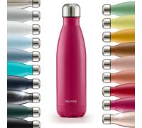 Bouteille Isotherme Charles- Gourde 1l- Gourde Inox 1l Sans Bpa Froid&chaud- Thermos Isotherme En Métal- Bouteille D'eau- Thermos 1l- Gourde Isotherme 1l En Rose