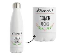 Bouteille Isotherme Coach Adorée Gourde Réutilisable Multicolore