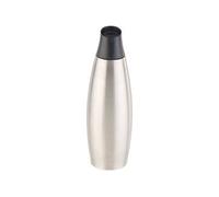 Carlo Milano : Bouteille isotherme design 650 ml en acier inoxydable Argent