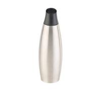 Carlo Milano : Bouteille isotherme design 650 ml en acier inoxydable Argent
