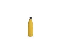Ibili – Bouteille isotherme Mango – Double paroi, acier inoxydable 18/10, 500 ml – Jaune