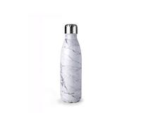 Ibili Bouteille isotherme Marbre – 500 ml – Acier inoxydable 18/10, double paroi, réutilisable