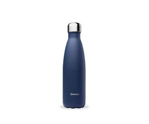 Bouteille isotherme double paroi en Inox Qwetch 500 ml Granit bleu nuit