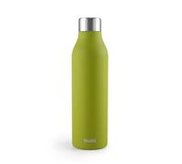 Ibili Bouteille isotherme Smart – 500 ml, Acier inox 18/10, Double paroi, Réutilisable – Olive