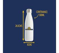 Bouteille Isotherme d'un Clerc de notaire qui déchire - Bottle - Idée Bouteille Isotherme Personnalisable Cadeau Anniversaire Fête Original Famille Travail Départ Collègue Retraite Noël.