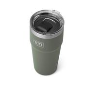Bouteille isotherme empilable YETI Rambler en acier inoxydable avec couvercle MagSlider, vert camp