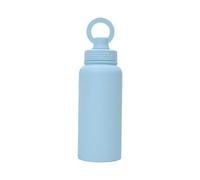 Bouteille isotherme en acier inoxydable 304 de 1 000 ml avec couvercle de rangement pour téléphone, bouteille de camping avec joint anti-fuite, bouteille d'eau de sport en acier inoxydable