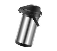 Bouteille isotherme en acier inoxydable de 1600 ml avec distributeur de pression et base antidérapante pour activités de plein air en famille ou en extérieur