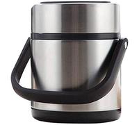 Bouteille isotherme en acier inoxydable, pour aliments chauds, boîte à déjeuner, étanche, pour nourriture/soupe, 1,6 l, argent||2,8