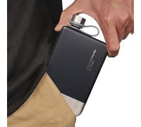 Bouteille isotherme en acier inoxydable - Récipient à liqueur réutilisable, bouteille portable pour l'extérieur, le camping, le café, les spiritueux, les voyages | Robuste pour bière, soda, vin