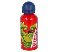 Bouteille isotherme en aluminium pour enfants 400 ml avec bec rétractable (Avengers Hulk Capitan America)