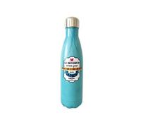 Bouteille isotherme en inox Citation - Turquoise - Contenance de 500 ml